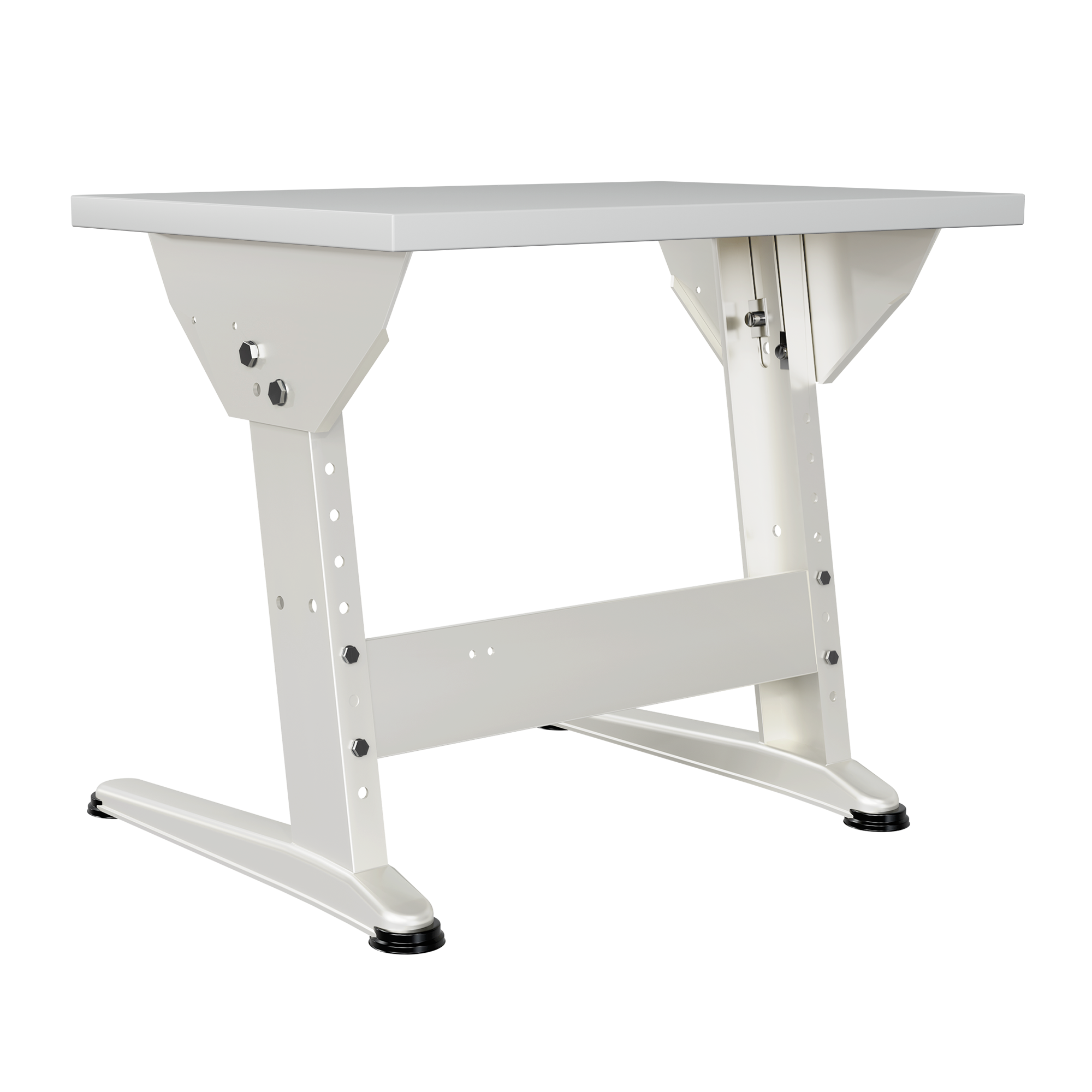 Einzelschreibtisch | 70 × 50 cm | Grau