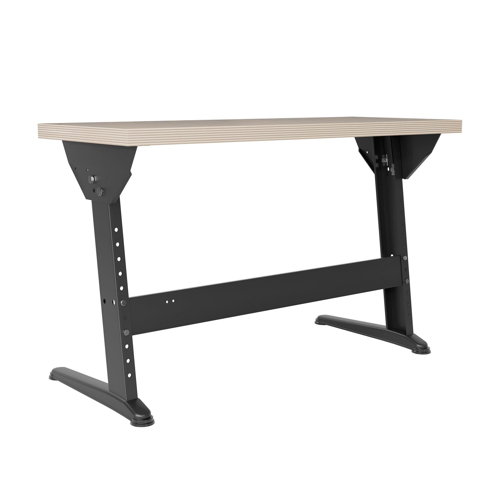 Werkbank | 120 x 49 cm | Schwarz